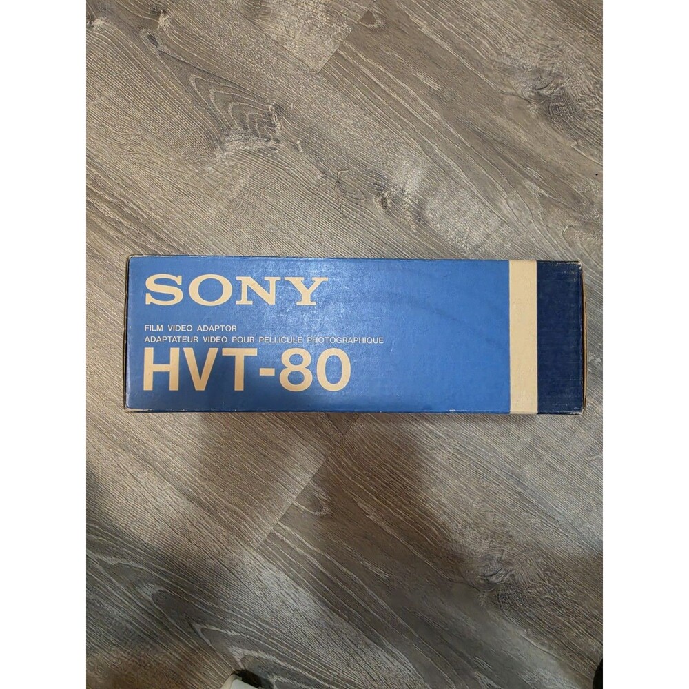 Sony Film Video Adapter HVT-80 - Complete in Original Box Vintage